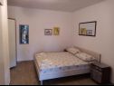 Appartamenti Vela- 50 m from beach: SA1(2+1) Makarska - Riviera Makarska  - Studio appartamento - SA1(2+1): la camera da letto