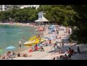 Appartamenti Fila - large & close to the beach: A1(5) Makarska - Riviera Makarska  - la spiaggia
