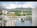 Appartamenti Mila - 2 bedrooms and free parking: A4(4), A5(5) Makarska - Riviera Makarska  - Appartamento - A4(4): lo sguardo dal balcone