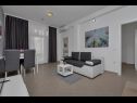 Appartamenti Petar - 200 m from beach: A1(4) Makarska - Riviera Makarska  - Appartamento - A1(4): il soggiorno