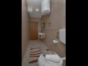 Appartamenti Petar - 200 m from beach: A1(4) Makarska - Riviera Makarska  - Appartamento - A1(4): il bagno con la toilette