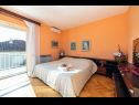 Appartamenti Stipe - comfortable apartment for 6 person: A(4+2) Makarska - Riviera Makarska  - Appartamento - A(4+2): la camera da letto
