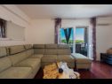 Appartamenti Duki - sea view: A1(4+1), A2(3+2) Makarska - Riviera Makarska  - Appartamento - A2(3+2): il soggiorno