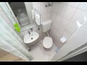 Appartamenti Angel - nice garden: A1(4), SA(2) Makarska - Riviera Makarska  - Studio appartamento - SA(2): il bagno con la toilette