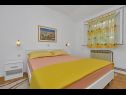 Appartamenti Smi - 250 m from sea: A1 juzni(2+1), A2 sjeverni(2+1), A3(4) Makarska - Riviera Makarska  - Appartamento - A2 sjeverni(2+1): la camera da letto