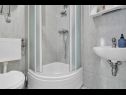 Appartamenti Ivica - 100m from the beach: SA1(2+1) ljubicasti, SA3(2) narancasti Makarska - Riviera Makarska  - Studio appartamento - SA3(2) narancasti: il bagno con la toilette