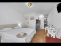 Appartamenti Ivica - 100m from the beach: SA1(2+1) ljubicasti, SA3(2) narancasti Makarska - Riviera Makarska  - Studio appartamento - SA3(2) narancasti: l’intreno