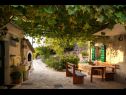 Casa vacanza Mirta - rustic villa: H(4+2) Podgora - Riviera Makarska  - Croazia - la terrazza ortense