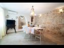 Casa vacanza Mirta - rustic villa: H(4+2) Podgora - Riviera Makarska  - Croazia - H(4+2): la sala da pranzo