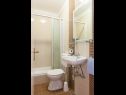 Appartamenti Nataša -100m from sea: A1(5), A2(9) Podgora - Riviera Makarska  - Appartamento - A2(9): il bagno con la toilette
