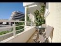 Appartamenti Maja - 100 from the beach: A1- Galebovo krilo (2+2), A2-Uzorita (2+2), SA1(2) Podgora - Riviera Makarska  - Studio appartamento - SA1(2): il balcone