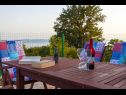 Casa vacanza Tonci - comfortable & surrounded by nature: H(8+2) Tucepi - Riviera Makarska  - Croazia - la terrazza