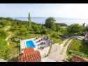 Casa vacanza Tonci - comfortable & surrounded by nature: H(8+2) Tucepi - Riviera Makarska  - Croazia - lo sguardo