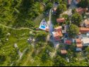 Casa vacanza Tonci - comfortable & surrounded by nature: H(8+2) Tucepi - Riviera Makarska  - Croazia - la vegetazione (casa e dintorni)