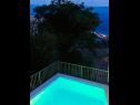 Casa vacanza Ned H(4+1) Tucepi - Riviera Makarska  - Croazia - la piscina (casa e dintorni)
