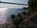 Appartamenti Sonja - by the sea: A1 Veliki (6+1), A2 Mali(2+1) Zivogosce - Riviera Makarska  - Appartamento - A1 Veliki (6+1): lo sguardo dalla terrazza