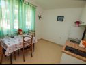 Appartamenti Gogi - 100 m from beach: A6(4+1), A1(2+1), A2(2+1), A8(4+2) Zivogosce - Riviera Makarska  - Appartamento - A1(2+1): la cucina con la sala da pranzo