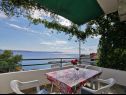 Appartamenti Gogi - 100 m from beach: A6(4+1), A1(2+1), A2(2+1), A8(4+2) Zivogosce - Riviera Makarska  - Appartamento - A6(4+1): la terrazza
