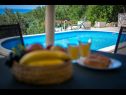 Casa vacanza Stone - pool house: H(4) Babino Polje - Isola di Mljet  - Croazia - il dettaglio (casa e dintorni)