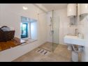 Casa vacanza Stone - pool house: H(4) Babino Polje - Isola di Mljet  - Croazia - H(4): il bagno con la toilette
