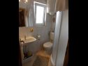 Appartamenti Vale - central & 20m to the sea: A1(4), A2(4) Betina - Isola di Murter  - Appartamento - A2(4): il bagno con la toilette