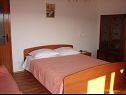 Appartamenti Dragan - Economy Apartments: A1 Veci (4+1), A2 Manji (4+1) Jezera - Isola di Murter  - Appartamento - A1 Veci (4+1): la camera da letto