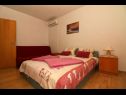 Appartamenti Slavica - free parking A1 Mali (3), A2 Veliki (4) Jezera - Isola di Murter  - Appartamento - A1 Mali (3): la camera da letto
