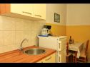 Appartamenti Slavica - free parking A1 Mali (3), A2 Veliki (4) Jezera - Isola di Murter  - Appartamento - A1 Mali (3): la cucina con la sala da pranzo