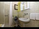 Appartamenti Slavica - free parking A1 Mali (3), A2 Veliki (4) Jezera - Isola di Murter  - Appartamento - A2 Veliki (4): il bagno con la toilette