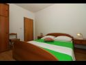 Appartamenti Slavica - free parking A1 Mali (3), A2 Veliki (4) Jezera - Isola di Murter  - Appartamento - A2 Veliki (4): la camera da letto