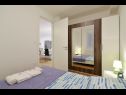 Appartamenti Nata - free parking A1(4+2) Murter - Isola di Murter  - Appartamento - A1(4+2): la camera da letto