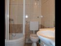Appartamenti Tome - sea view : A1(4) Tisno - Isola di Murter  - Appartamento - A1(4): il bagno con la toilette