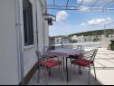 Appartamenti Tona - close to sea: A1(4) Tisno - Isola di Murter  - lo sguardo dalla terrazza (casa e dintorni)