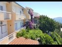 Appartamenti Nina - sea view family apartments SA1A(3), A1Donji(2+1), A3(6), A4(4+1), A5(6), A6(4) Celina Zavode - Riviera Omis  - la casa