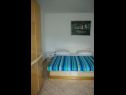 Appartamenti Zdravko - 150 m from sandy beach: SA1(3), SA2(3), A3(5) Duce - Riviera Omis  - Appartamento - A3(5): la camera da letto
