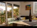 Appartamenti Milica - sea view : A1(2+2), A2(2+2) Krilo Jesenice - Riviera Omis  - Appartamento - A1(2+2): la sala da pranzo