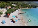 Casa vacanza Kuzma - sea view H(8+2) Lokva Rogoznica - Riviera Omis  - Croazia - la spiaggia