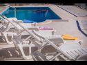 Appartamenti Saga - with swimming pool A2(2+1), A3(6+1) Lokva Rogoznica - Riviera Omis  - la piscina