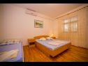 Appartamenti Saga - with swimming pool A2(2+1), A3(6+1) Lokva Rogoznica - Riviera Omis  - Appartamento - A2(2+1): la camera da letto