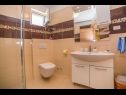 Appartamenti Saga 2 - with swimming pool A6(4+1), A7 (2+2), A8 (4+1) Lokva Rogoznica - Riviera Omis  - Appartamento - A8 (4+1): il bagno con la toilette