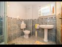 Appartamenti Saga 2 - with swimming pool A6(4+1), A7 (2+2), A8 (4+1) Lokva Rogoznica - Riviera Omis  - Appartamento - A7 (2+2): il bagno con la toilette