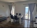 Appartamenti May - with sea view: A1(2+2), A2(6)  Marusici - Riviera Omis  - Appartamento - A2(6) : la sala da pranzo