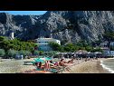 Appartamenti Jerko - 200 m from beach: A1(3+2) Omis - Riviera Omis  - la spiaggia