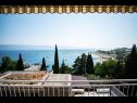 Appartamenti Ozren - amazing sea view: A1(7+1), A2(4+1) Omis - Riviera Omis  - Appartamento - A1(7+1): lo sguardo dalla terrazza