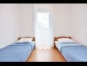 Appartamenti Toma - 200 m from beach: A1(2+2), SA2(2+1), A3(2+2), SA4(2+1) Omis - Riviera Omis  - Appartamento - A1(2+2): la camera da letto