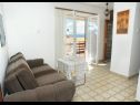 Appartamenti Mirja - only 50 m from sea: A1(2+2) Pisak - Riviera Omis  - Appartamento - A1(2+2): il soggiorno