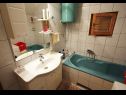 Appartamenti Šera - 50 m from beach: A1(4), A2(4), A3(2+2) Pisak - Riviera Omis  - Appartamento - A3(2+2): il bagno con la toilette