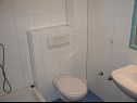Appartamenti VP SA2(2), A3(3), A4(2+3), A5(3), A6(2+2) Stanici - Riviera Omis  - Appartamento - A3(3): il bagno con la toilette