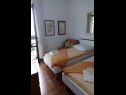 Appartamenti Branka - at the beach: A1(4), SA2(2) Stanici - Riviera Omis  - Appartamento - A1(4): la camera da letto
