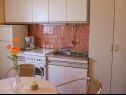 Appartamenti Branka - at the beach: A1(4), SA2(2) Stanici - Riviera Omis  - Appartamento - A1(4): la cucina